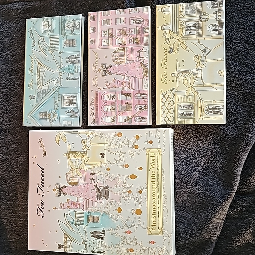 NWT Too Faced Christmas Around the World Limited Edition Makeup Collection